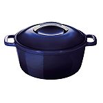 Kitchen Aid Cast Iron 4.5 Qt. Round Dutch Oven - Blu