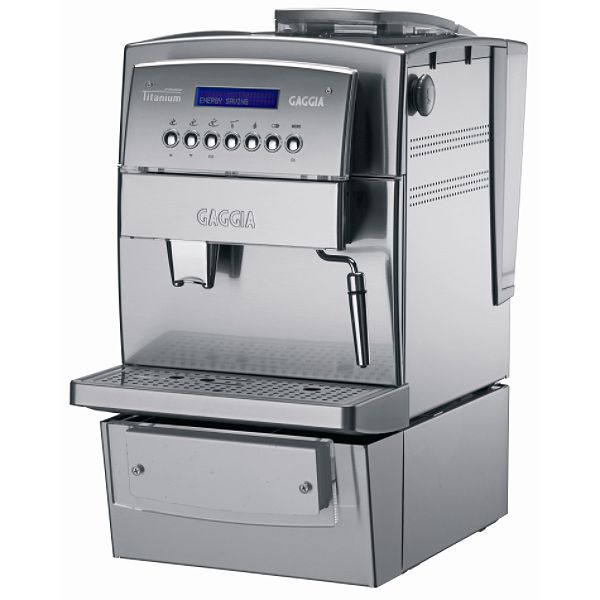 Gaggia Titanium Office Super Automatic Espresso Machine - Silver &