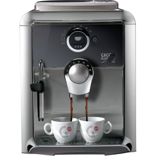 Gaggia NEW! Platinum Vogue   Silver with Black - 90800 