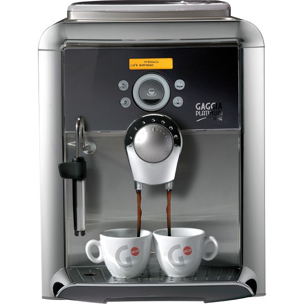 Gaggia Platinum Swing Automatic Espresso Machine - Silver/Black -