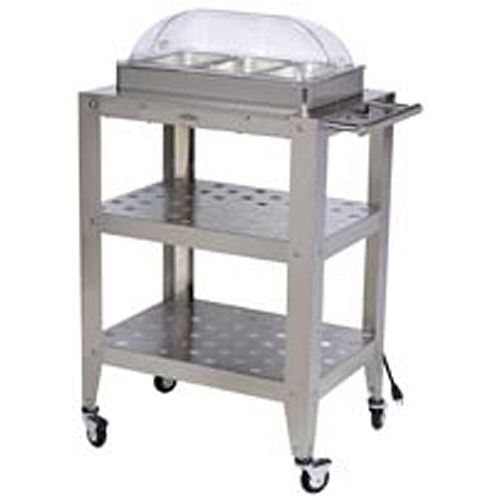 Broilking Standard Size Mobile Buffet Warming Cart - WBC-3RT Best Price
