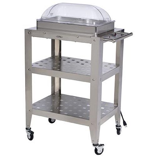 Broilking Standard Size Mobile Buffet Warming Cart - WBC-2RT Best Price