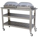 Broilking Grand Size Mobile Buffet Warming Cart