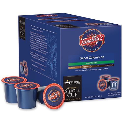 Keurig Columbian Decaf K - Cup Single Serving Coffee 108 - ct - 103788
