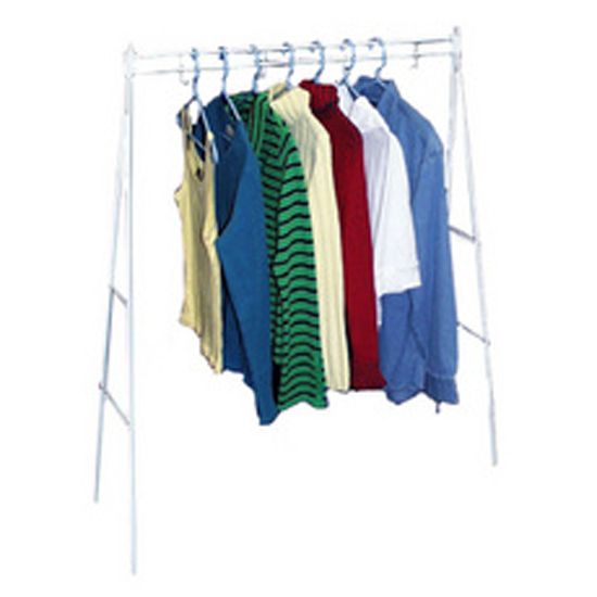 Grayline Housewares Hang and Dry Clothes Rack (White)