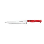 Mundial 5100 Series Red Fully Forged Cutlery 6" Utility Knife - Straight Edge