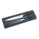 Mundial 5100 Series Black Fully Forged Cutlery 2 Piece Carving Set