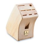 Mundial Solid Wood Block - 9 Slots - White Wash