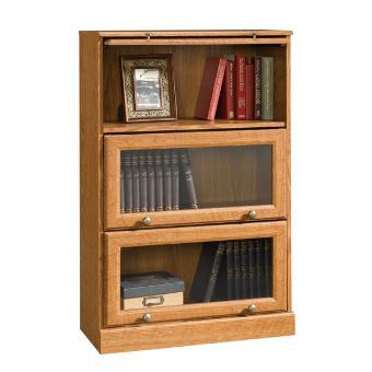Sauder Barrister Bookcase 3 Glass Door