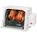 Ronco Compact Rotisserie & BBQ Oven, White by EMG