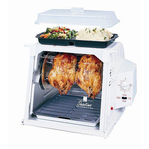 Ronco Standard Rotisserie w/Bonus Accessory Kit  White - ST4000WHGEN Best Price