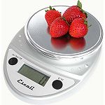 Escali Primo 11 Lb Digital Scale, Chrome
