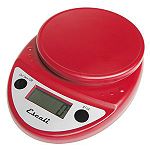 Escali Primo 11 Lb Digital Scale, Warm Red
