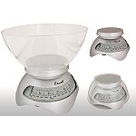 Escali Estilo Spring Scale, 6.5Lb 3 Kg, Silver Gray
