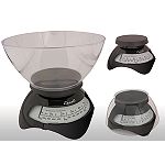 Escali Estilo Spring Scale, 6.5 Lb 3 Kg, Black