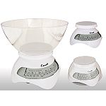 Escali Estilo Spring Scale, 6.5 Lb 3 Kg, White
