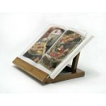 Lipper Bamboo Acrylic Cook Book Holder