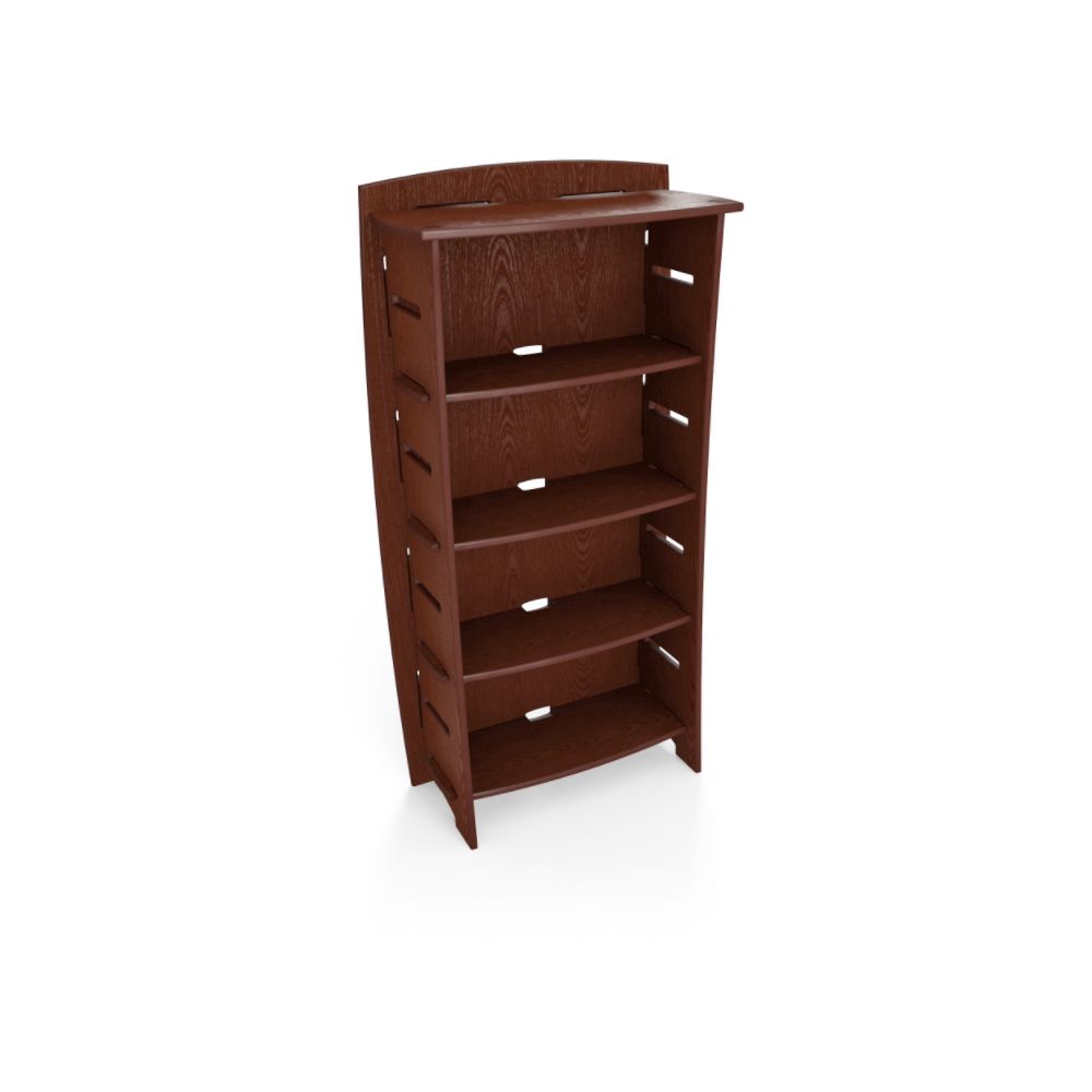 Fun-to-Assemble 59 in. x 31 in. Bookcase