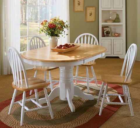 Farmhouse 5-Piece Dining...