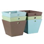 Venture Products Large Rectangular Foam Bin - Sage Green