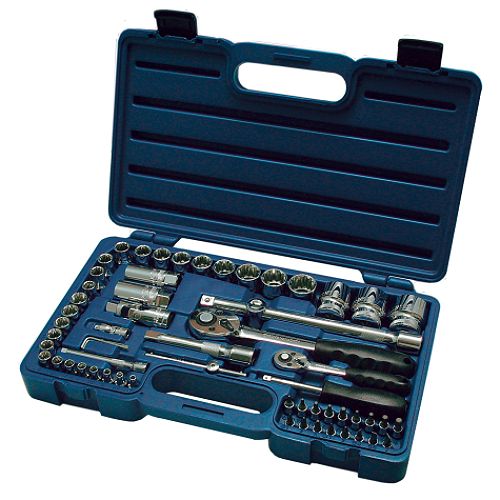 Industro 60pc 1/4 and 1/2 Drive Patented Socket Set - 00400 Best Price