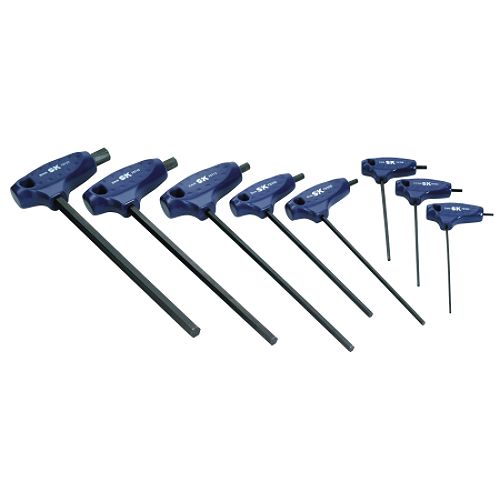 SK 8 Pc Metric T-Handle Hex Key Set