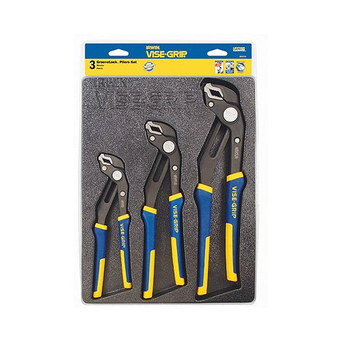 Vise Grip 3 Pc. GrooveLock Tray Set - VGP2078710 Best Price