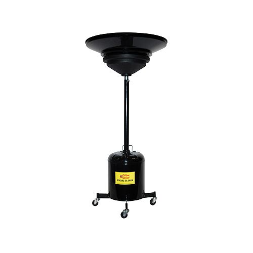 John Dow Industries 5 Gallon Heavy Duty Portable Steel Oil Drain with 14 Telescoping Poly Funnel - DOWJDI-5DCK-P Best Price