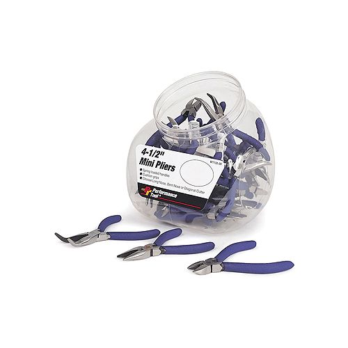WILMAR 30 Piece Mini Plier Fishbowl Merchandiser - WLMW1132-30 Best Price