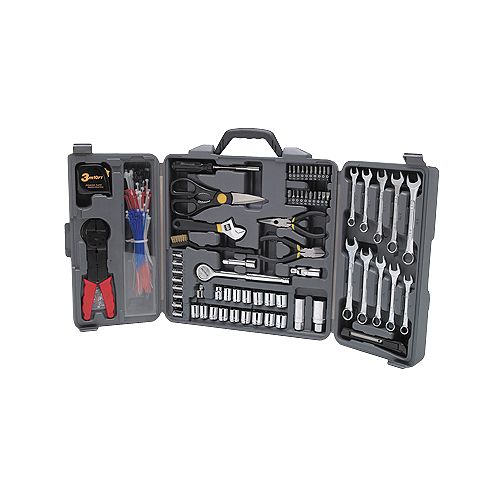 WILMAR 265 Piece Tri-Fold with Cable Ties Tool Set - WLMW1519 Best Price