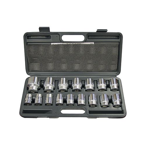 WILMAR 16 Piece 3/4 Dr. Metric Socket Set - WLMW34906 Best Price