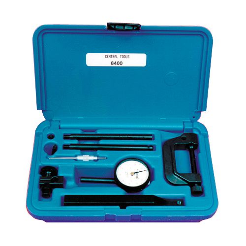 Central Tools .200  0-100mm Range Dial Indicator Set - CEN6400 Best Price