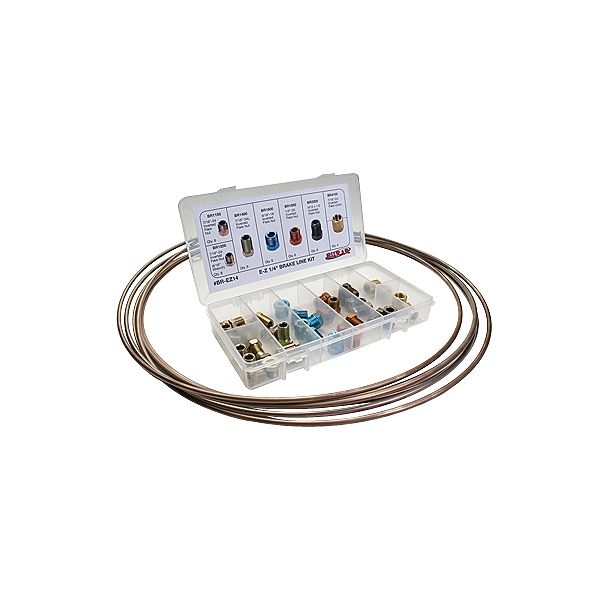 S.U.R. and R Auto Parts E-Z 1/4" Brake Line Replacement Kit - SRRBR-