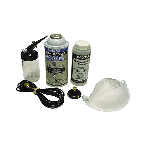 Badger Air Brush Mini Sandblaster Abrasive Sprayer Set - BAD260-3 Best Price