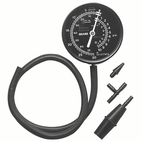 Actron Vacuum Gauge, Fuel Tester by