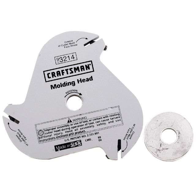 Craftsman Molding Head, 7 in. Diameter