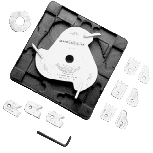 Craftsman Molding Head Set , 7 in. Diameter