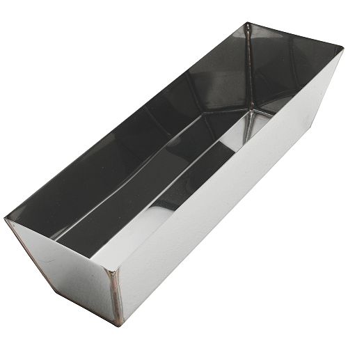 Advance 12 in. Stainless Steel Traditional Bottom Mud Pan - 12H Best Price