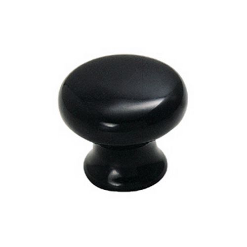Amerock 1 1/4 in. Knob - Black