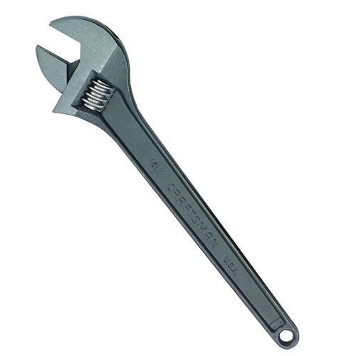 Craftsman 15 in. Adjustable Wrench, Black Oxide - 4455