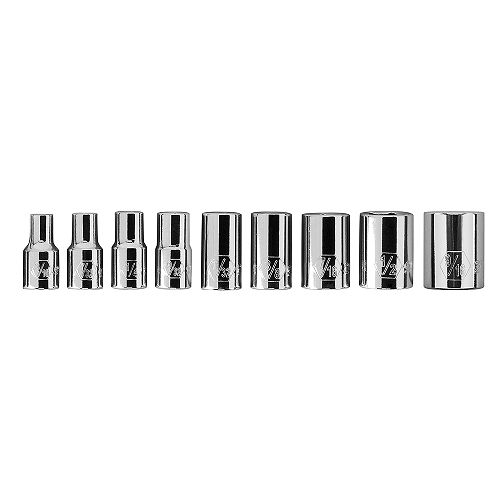 Evolv 10 pc. 1/4-in. Drive Socket Set Standard - 10036 Best Price