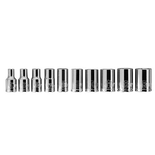 Evolv 10 pc. 1/4-in. Drive Socket Set Metric - 10038 Best Price