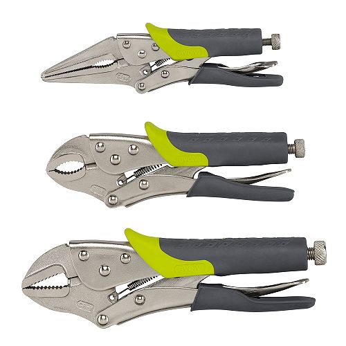 Evolv 3 pc. Locking Pliers Set - 10061 Best Price