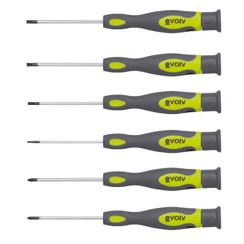 Evolv 6 pc. Precision Screwdriver Set - 10066 Best Price