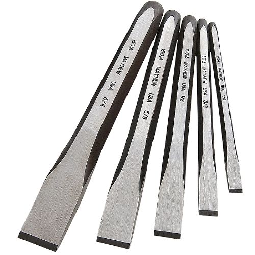 Mayhew 150 Line Special Anniversary Edition 5-pc Professional Punch and Chisel set - 10316 Best Price