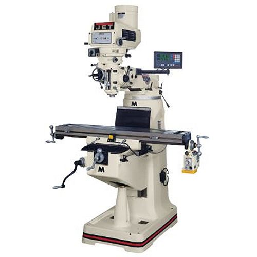 Jet JTM-4VS, 9" x 49" Table, R-8 Taper, 2HP, 1Ph, 115 230V - JTM-4VS-1