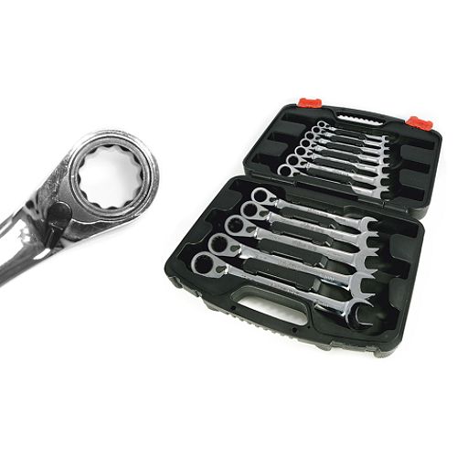 Black Rhino 12 Pc Racheting Wrench Set/ Metric - 00154 Best Price