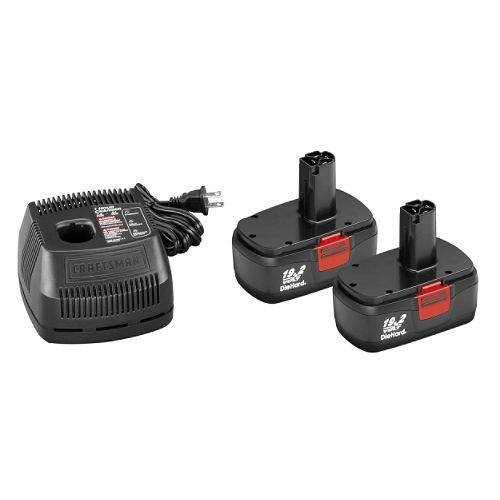 DieHard C3 19.2 volt Replacement Batteries (2 pk.) and Charger - 11377