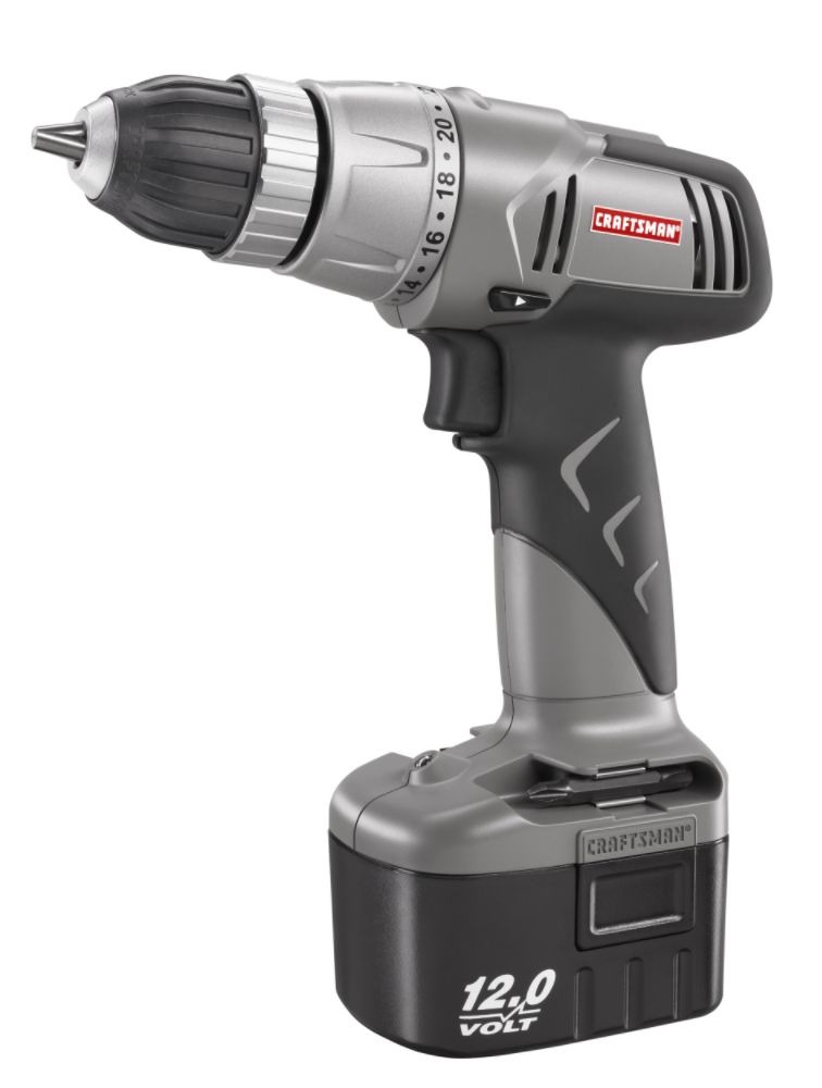 Craftsman 12 volt Cordless Drill/Driver + FREE Craftsman BAG
