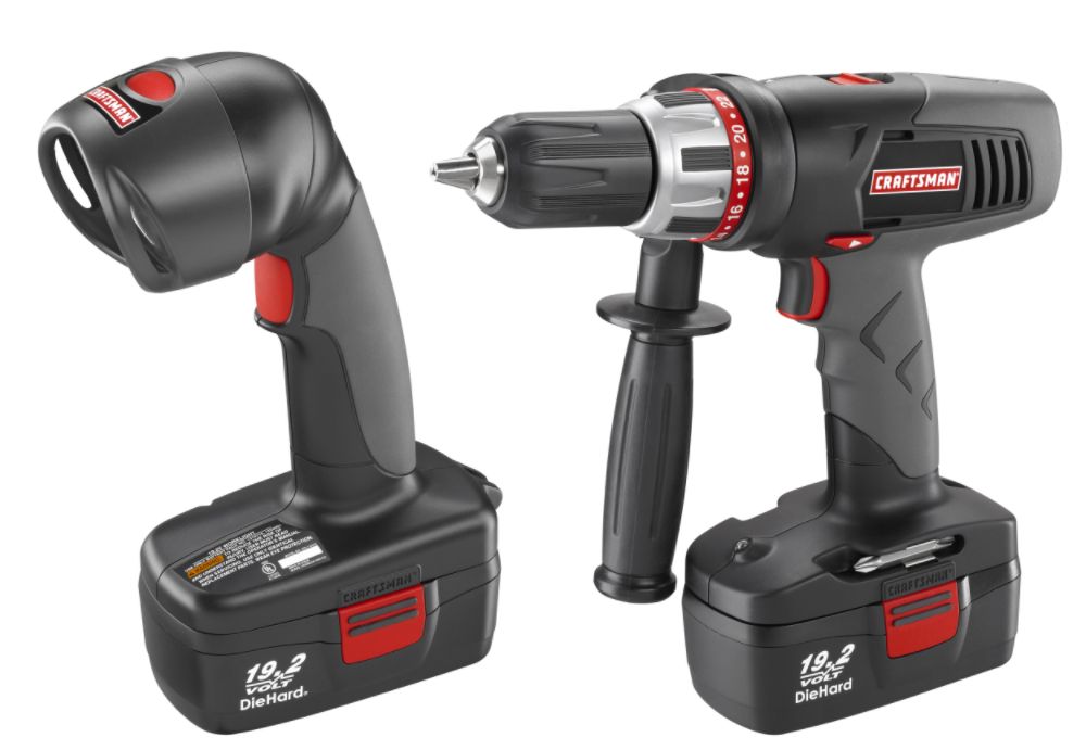 Craftsman C3 19.2 volt DieHard Cordless Drill/Driver with LED Light